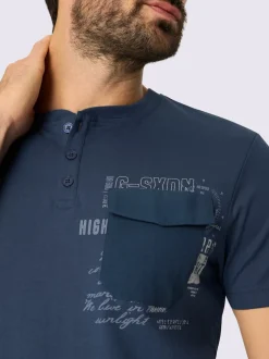 T-shirt à manches courtes poche poitrine