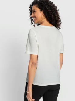T-shirt à manches courtes pur coton