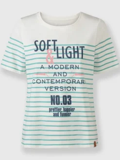 T-shirt à manches courtes pur coton