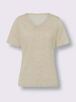T-shirt à manches courtes qualité chinée
