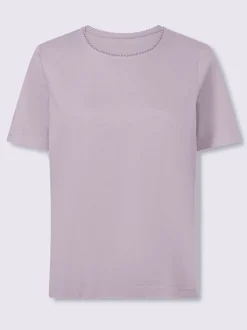 T-shirt à manches courtes superbe encolure