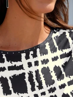 T-shirt à manches courtes superbe qualité douce et fluide