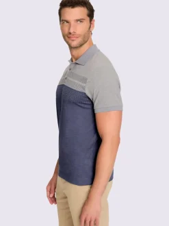 T-shirt à manches courtes tout en contraste