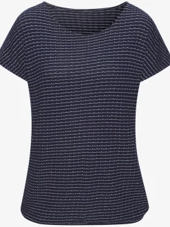 T-shirt à manches courtes t-shirt en tricot avec motif