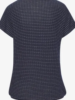 T-shirt à manches courtes t-shirt en tricot avec motif