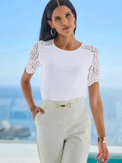 T-shirt à manches courtes viscose
