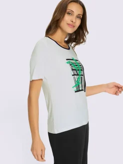 T-shirt à manches courtes viscose douce et fluide