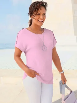 T-shirt à manches courtes 95% viscose (ecovero)