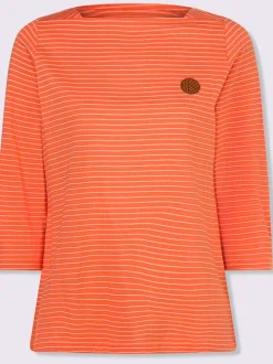 T-shirt à manches 3/4 encolure en u