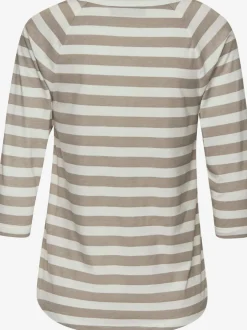 T-shirt à manches 3/4 encolure ronde