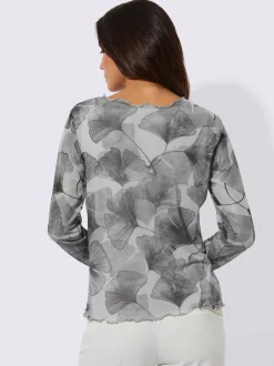 T-shirt à manches longues avec viscose (ecovero)