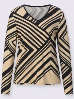 T-shirt à manches longues avec viscose (ecovero)