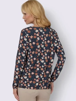 T-shirt à manches longues qualité viscose douce