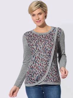T-shirt à manches longues superbe motif
