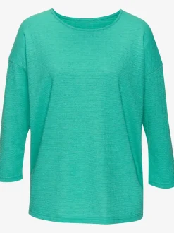 T-shirt manches longues tricot structuré tendance