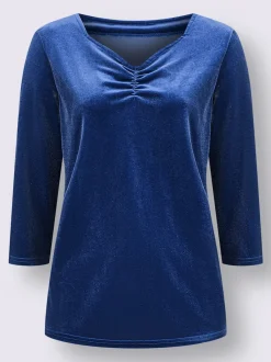T-shirt à manches 3/4 qualité velours douce
