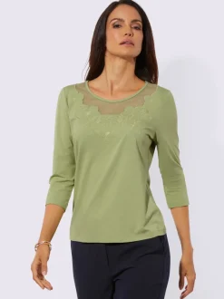 T-shirt à manches 3/4 viscose