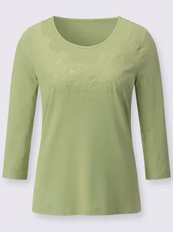 T-shirt à manches 3/4 viscose