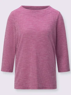 T-shirt à manches 3/4 53% viscose