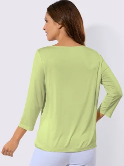 T-shirt à manches 3/4 viscose douce et fluide