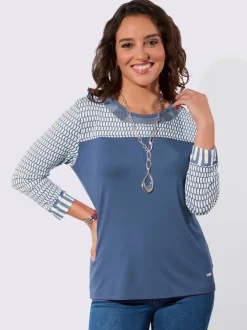 T-shirt à manches 3/4 95% viscose (ecovero)