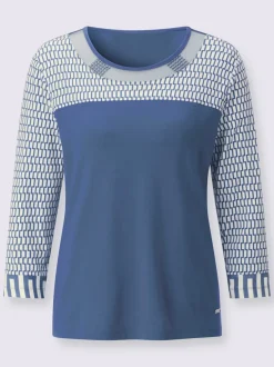 T-shirt à manches 3/4 95% viscose (ecovero)