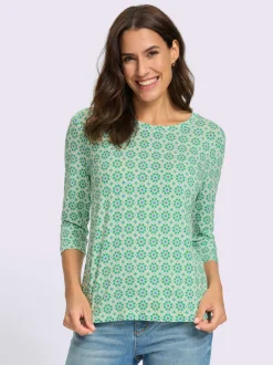 T-shirt à manches 3/4 95% viscose (ecovero)