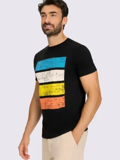 T-shirt motif imprimé devant