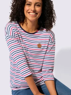 T-shirt rayé pur coton