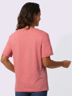 T-shirt rayé pur coton