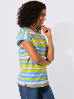 T-shirt rayé pur coton