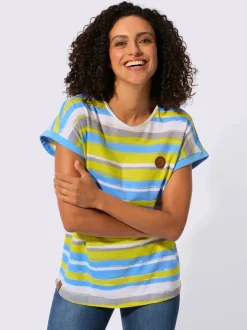 T-shirt rayé pur coton