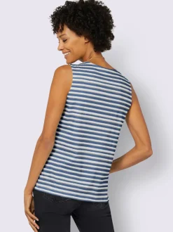 T-shirt rayé pur coton