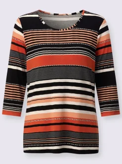 T-shirt rayé qualité viscose douce