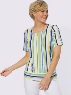 T-shirt à rayures 50% coton