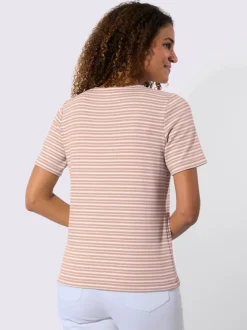 T-shirt à rayures qualité coton