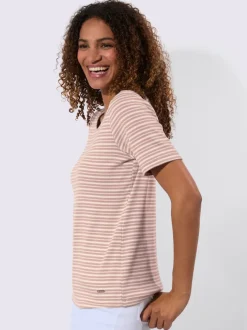 T-shirt à rayures qualité coton