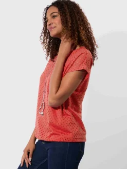 T-shirt viscose douce et fluide