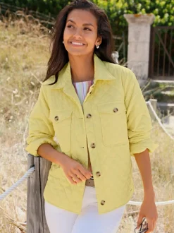 Veste chemisier piquage en losanges