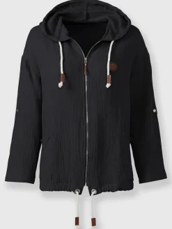 Veste chemisier pur coton