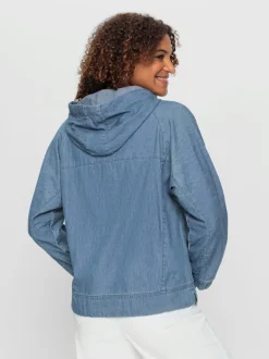 Veste chemisier pur coton