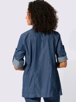 Veste chemisier pur coton