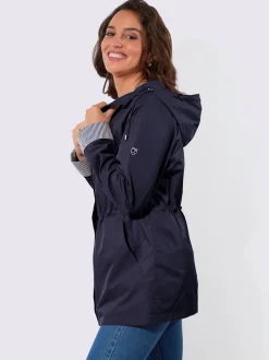 Veste de mi-saison motif minimaliste
