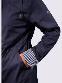 Veste de mi-saison motif minimaliste