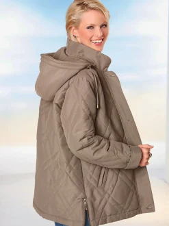 Veste d'extérieur capuche amovible