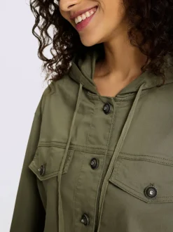 Veste en jean aspect jean tendance et décontracté