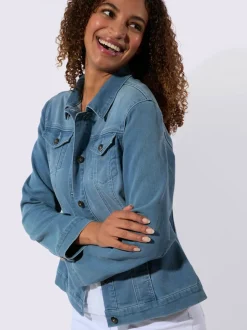 Veste en jean à associer avec un pantalon