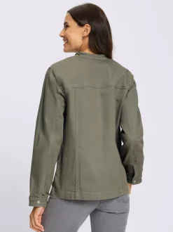 Veste en jean avec coton