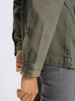 Veste en jean avec coton