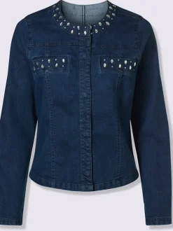 Veste en jean denim doux